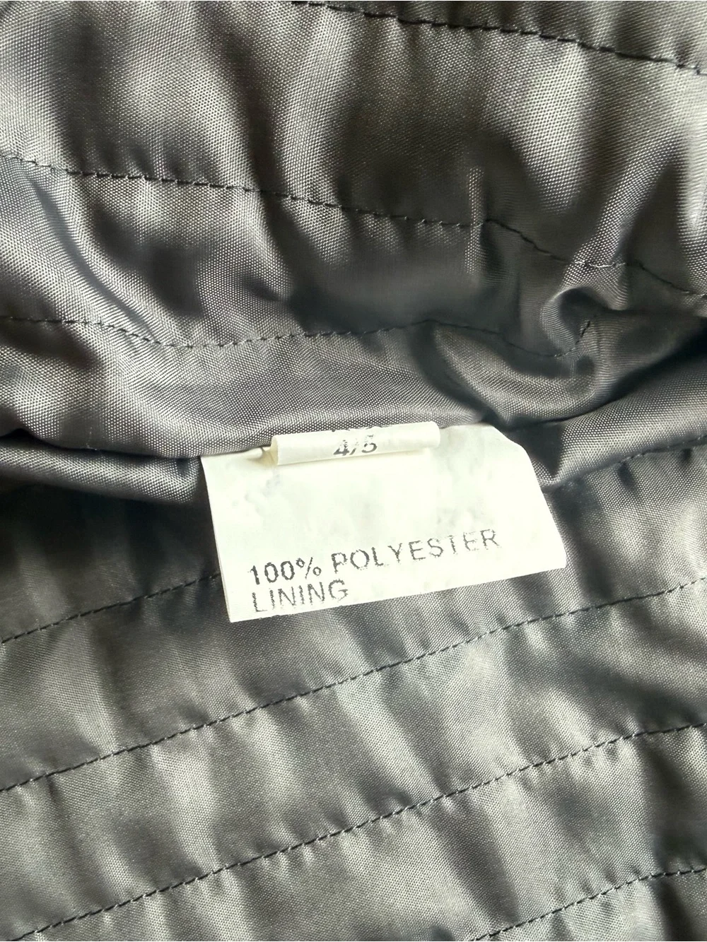 🧸 Distinctive of England | Sherpa Charcoal Grey & White Winter Jacket